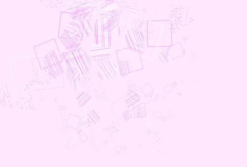 Light Purple, Pink vector background with polygonal style with circles. Ilustración de archivo
