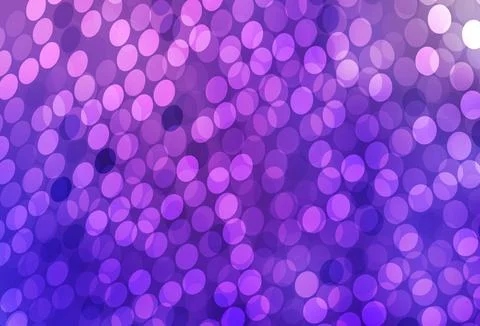 Light Purple, Pink vector background with bubbles. 스톡 일러스트