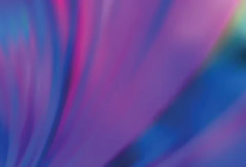 Light Purple, Pink vector blurred shine abstract template. Stock Illustration