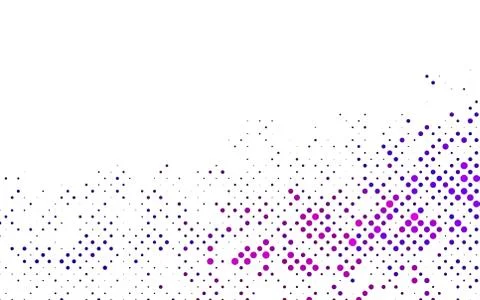 Light Purple, Pink vector cover with spots. Stock Illustration