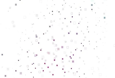 Light Purple, Pink vector cover with polygonal style. Stock Illustration