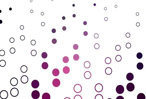 Light Purple, Pink vector cover with spots. Stock-Illustration