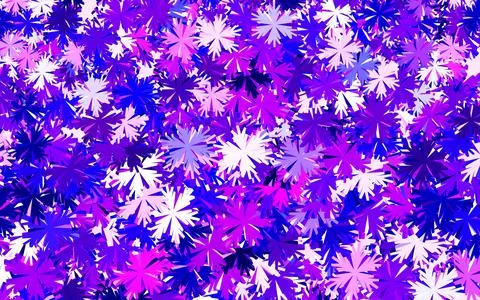 Light Purple, Pink vector doodle pattern with trees, branches. Illustrazione stock