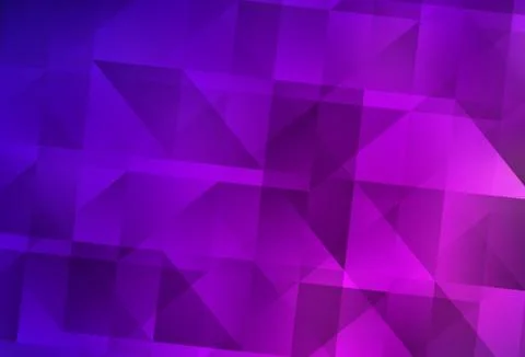 Light Purple, Pink vector gradient triangles template. Illustrazione stock