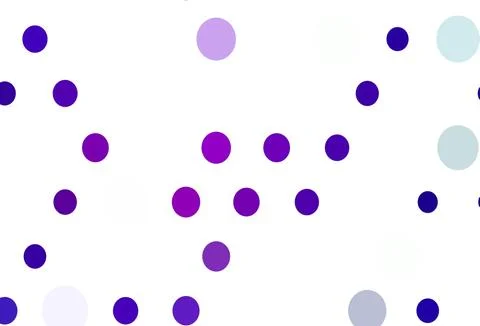 Light Purple, Pink vector layout with circle shapes. Ilustración de archivo