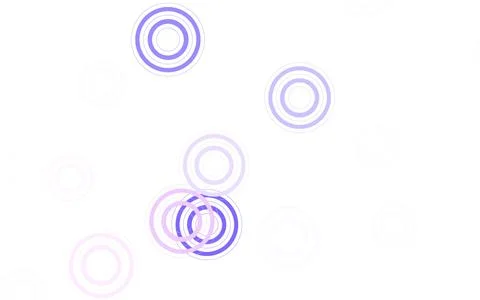 Light Purple, Pink vector layout with circle shapes. Illustrazione stock