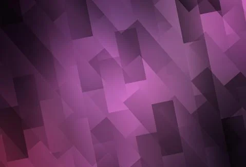 Light Purple, Pink vector layout with lines, rectangles. Stock Illustration