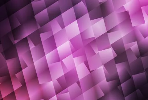 Light Purple, Pink vector layout with lines, rectangles. Illustrazione stock