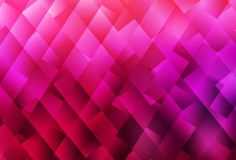 Light Purple, Pink vector layout with lines, rectangles. Stock Illustration