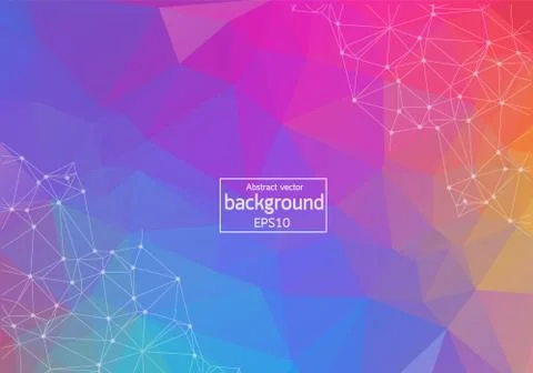 Light Purple, Pink vector Pattern. triangular template. Geometric sample. Rep Stockillustratie