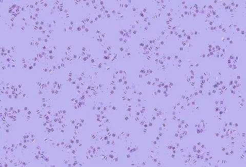 Light Purple, Pink vector pattern with sharp lines, dots. Stockillustratie