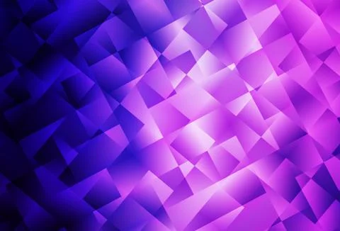 Light Purple, Pink vector pattern in square style. Stock Illustration