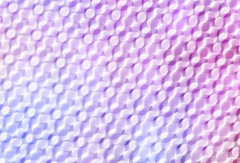 Light Purple, Pink vector pattern with spheres. Stock Illustration