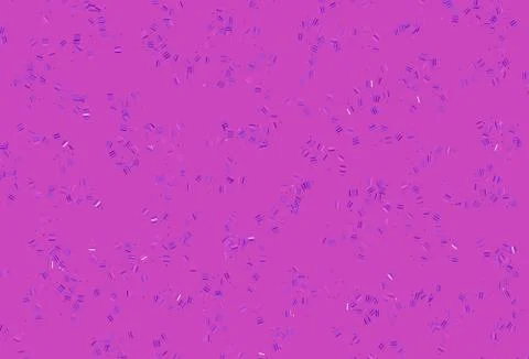 Light Purple, Pink vector pattern with sharp lines, dots. Stock Illustration