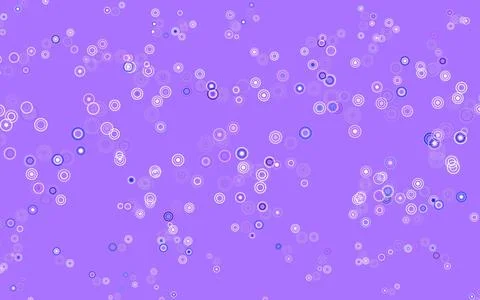 Light Purple, Pink vector pattern with spheres. イラスト素材