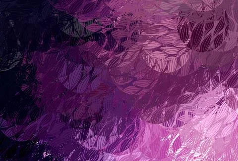 Light Purple, Pink vector pattern with random forms. 스톡 일러스트