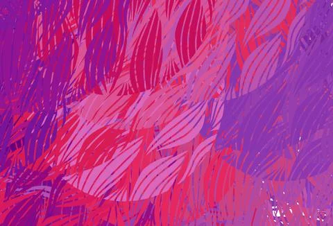 Light Purple, Pink vector pattern with random forms. Stock Illustration