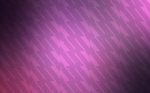 Light Purple, Pink vector pattern with sharp lines. Modern geometrical abstra Stock Illustration