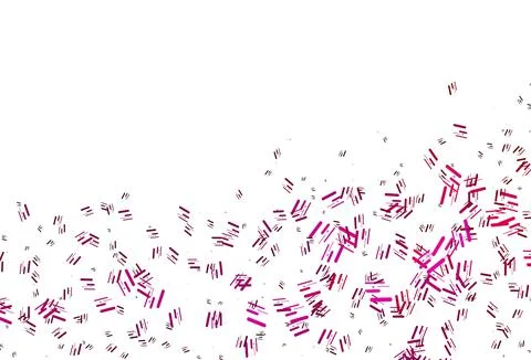 Light Purple, Pink vector pattern with narrow lines. Stock Illustration