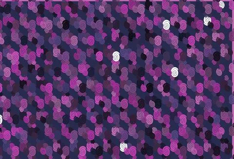 Light Purple, Pink vector pattern with liquid shapes. 스톡 일러스트