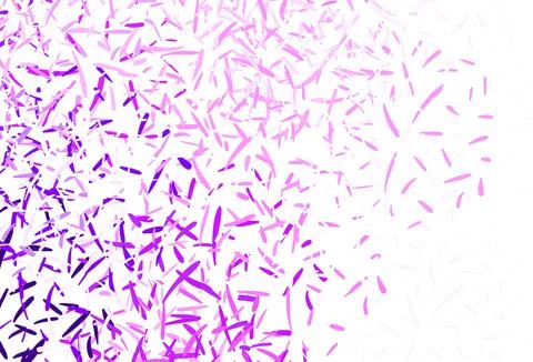 Light Purple, Pink vector pattern with sharp lines. Stock Illustration