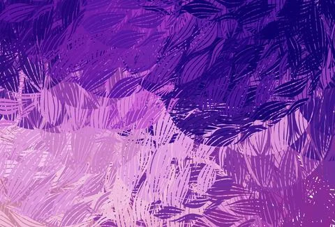 Light Purple, Pink vector pattern with random forms. Illustrazione stock