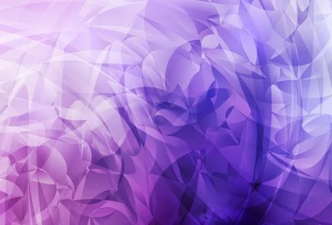 Light Purple, Pink vector pattern with random forms. Illustrazione stock