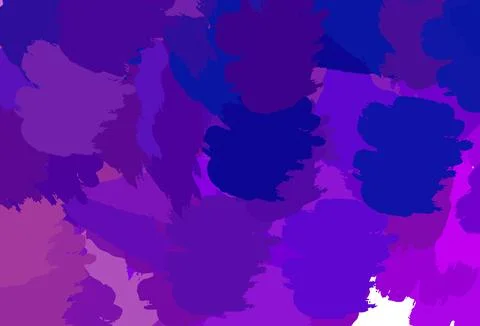 Light Purple, Pink vector pattern with random forms. Stock Illustration