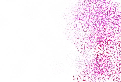 Light Purple, Pink vector pattern with sharp lines. Stock Illustration