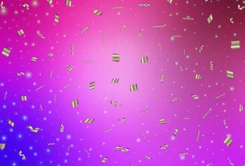 Light Purple, Pink vector pattern in Christmas style. 스톡 일러스트