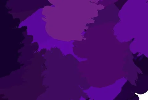 Light Purple, Pink vector pattern with random forms. Illustrazione stock