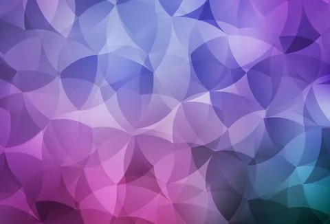 Light Purple, Pink vector pattern with random forms. Illustrazione stock