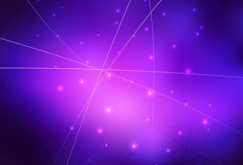 Light Purple, Pink vector pattern with polygonals and circles. 스톡 일러스트