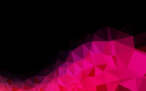 Light Purple, Pink vector polygonal background. Stock Illustration