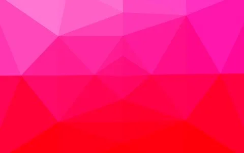 Light Purple, Pink vector shining triangular pattern. Illustrazione stock