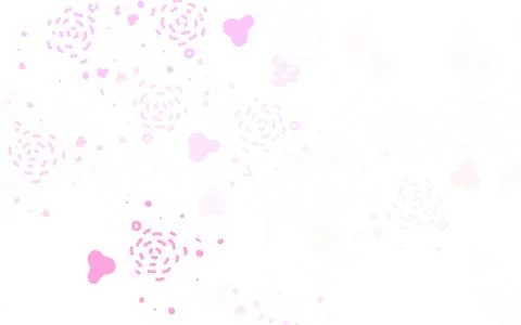 Light Purple, Pink vector template with chaotic shapes. Illustrazione stock