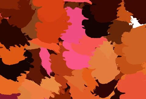 Light Purple, Pink vector template with chaotic shapes. Stock Illustration