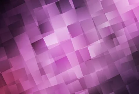 Light Purple, Pink vector template with rhombus. Illustrazione stock
