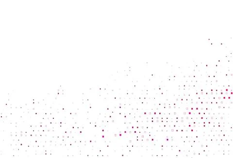 Light Purple, Pink vector texture with rectangular style. Illustrazione stock