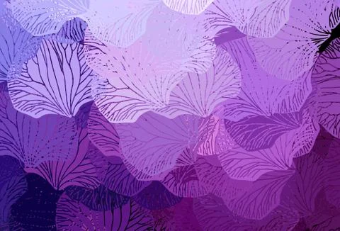 Light Purple, Pink vector texture with abstract forms. 스톡 일러스트