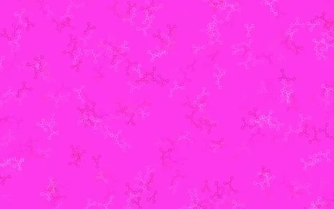 Light Purple, Pink vector texture with artificial intelligence concept. Stock Illustration