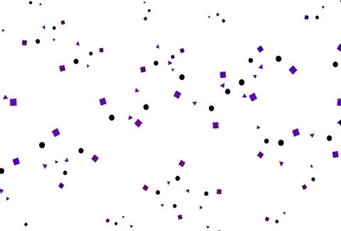 Light Purple, Pink vector texture in poly style with circles, cubes. Ilustración de archivo