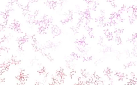 Light Purple, Pink vector texture with artificial intelligence concept. Stock Illustration