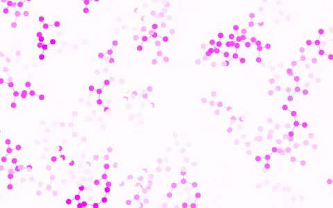 Light Purple, Pink vector texture with artificial intelligence concept. Illustrazione stock