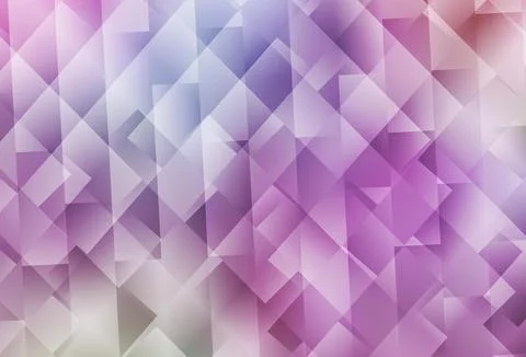 Light Purple, Pink vector texture in rectangular style. Stock Illustration