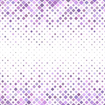 Light purple square pattern background design Stock Illustration