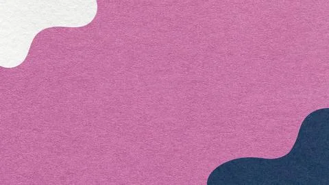 Light purple textured paper background with dark blue white fluid blob corn.. Stock Illustration