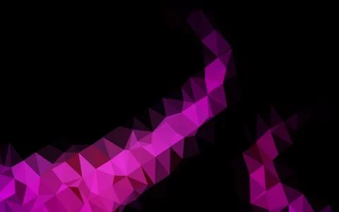 Light Purple vector abstract mosaic background. Stock Illustration