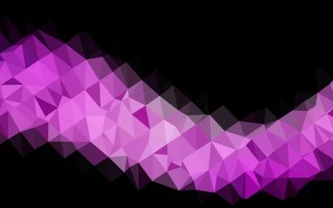 Light Purple vector abstract mosaic pattern. イラスト素材