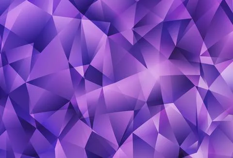 Light Purple vector abstract mosaic pattern. Stock Illustration